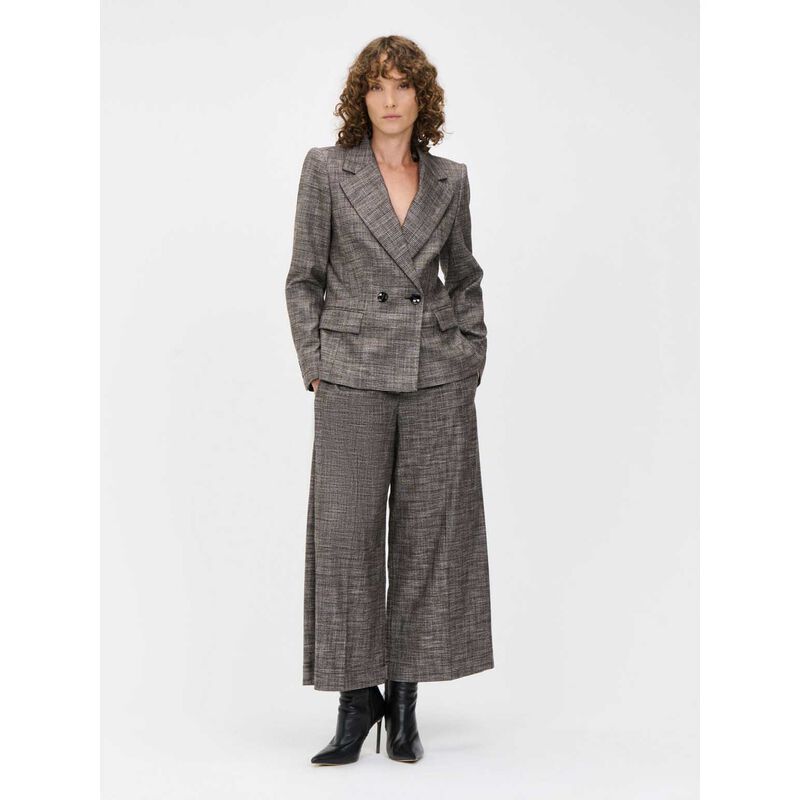 Veronika Maine European Check Blazer image number 3